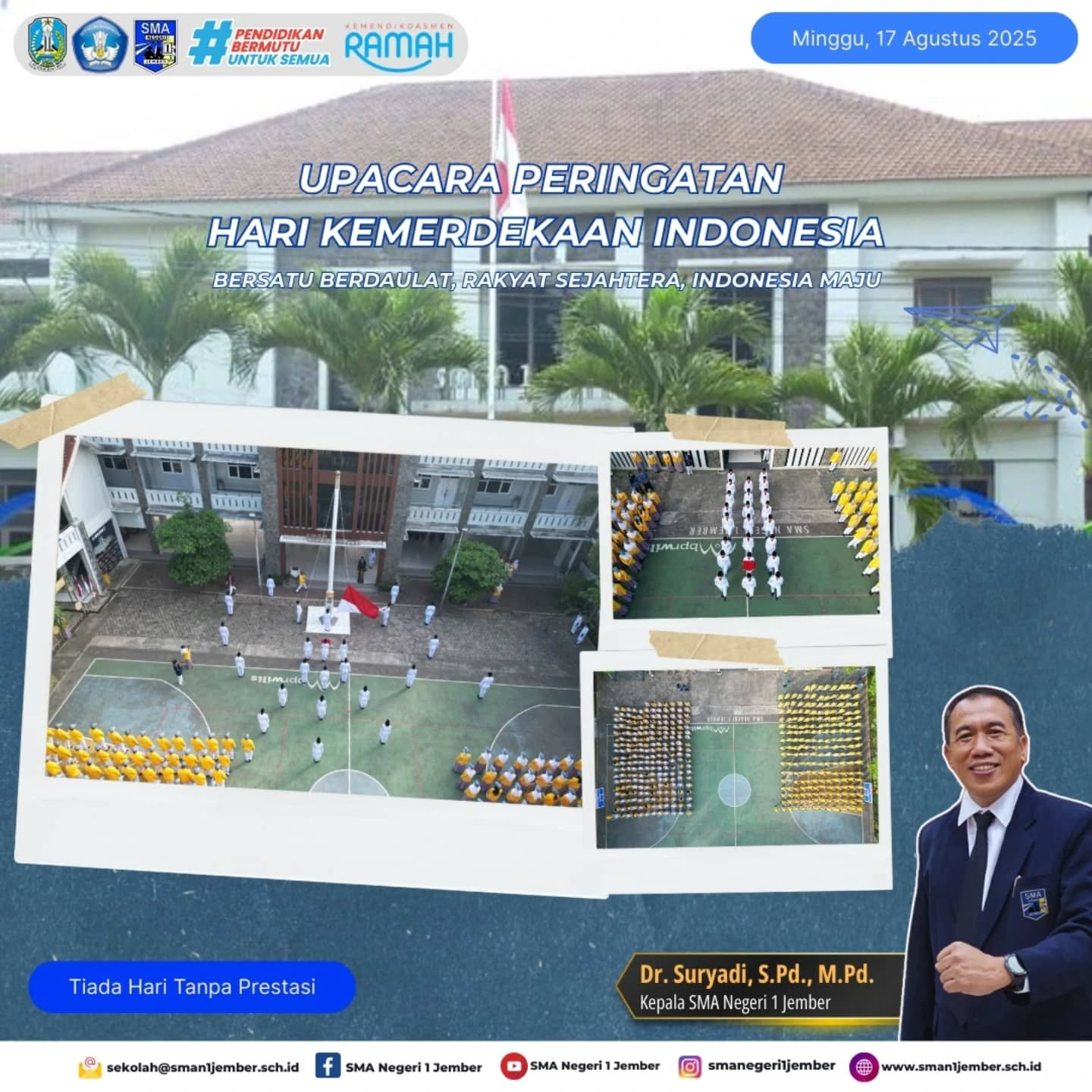 Upacara Peringatan Hari Kemerdekaan Indonesia ke - 80