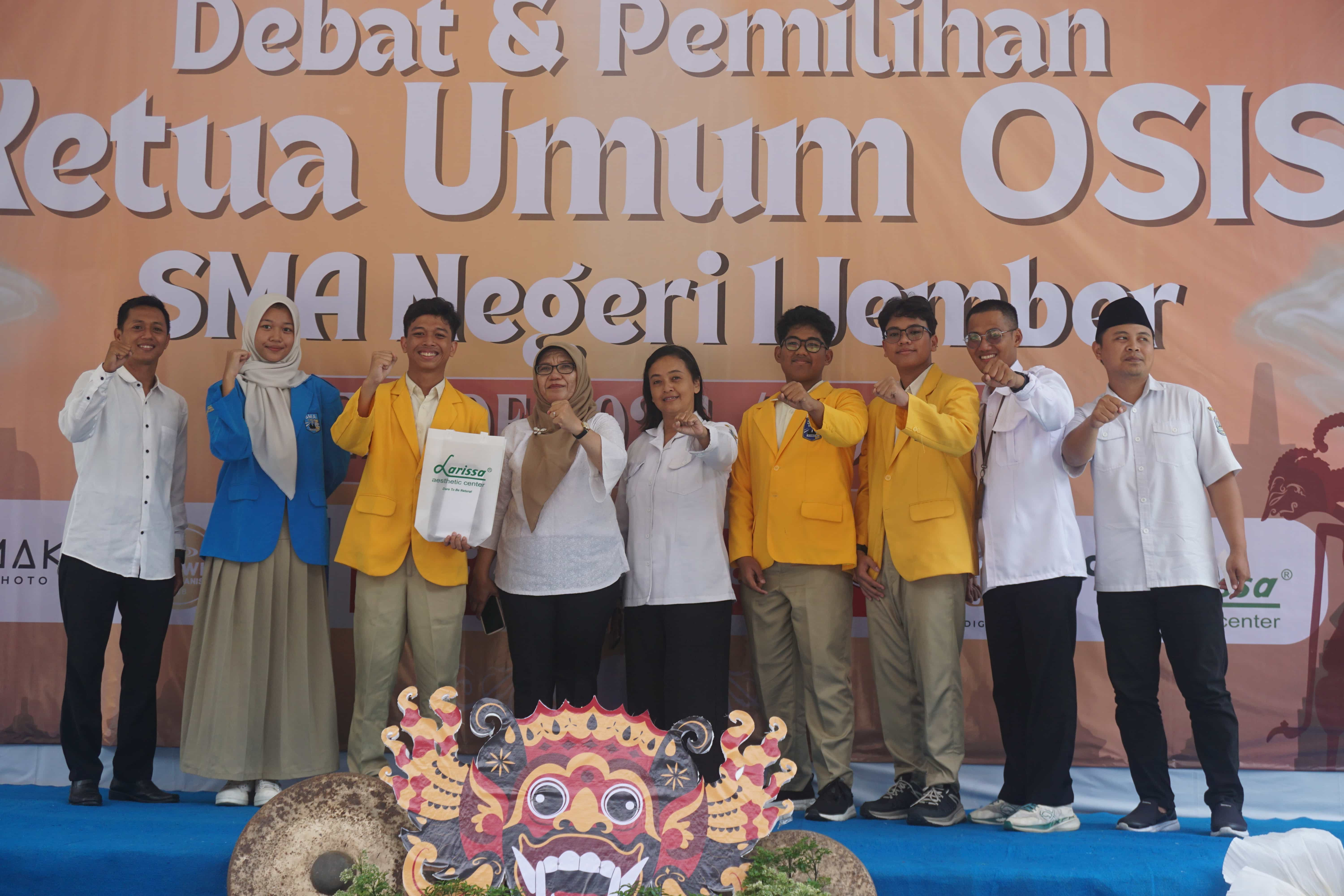 Semarak Demokrasi Siswa: SMA Negeri 1 Jember Gelar Pemilihan Ketua OSIS 2025/2026
