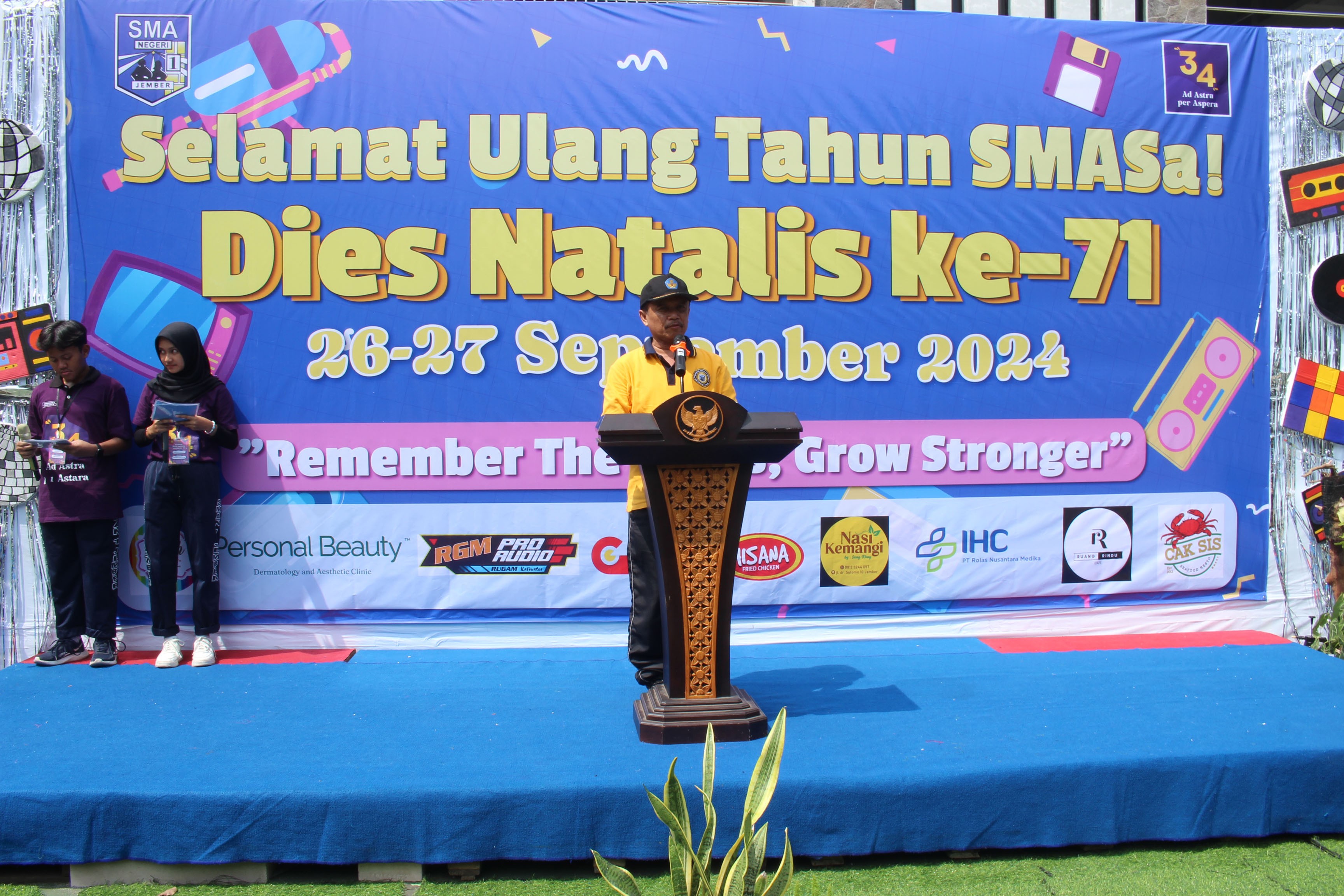 Peringatan Dies Natalis ke-71 SMA Negeri 1 Jember