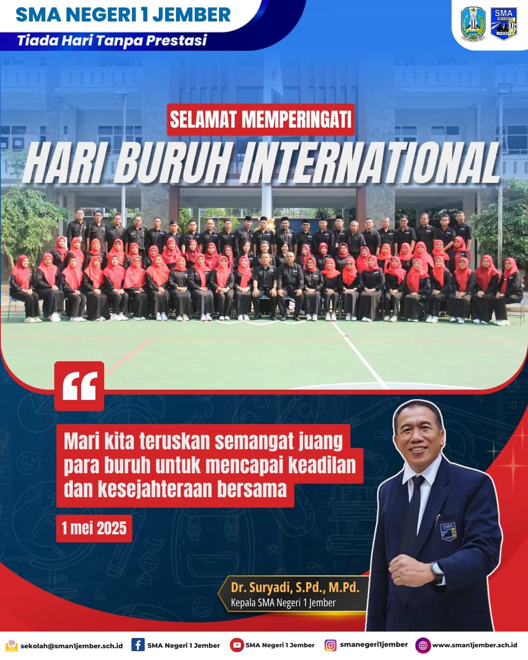 Selamat Memperingati Hari Buruh Internasional