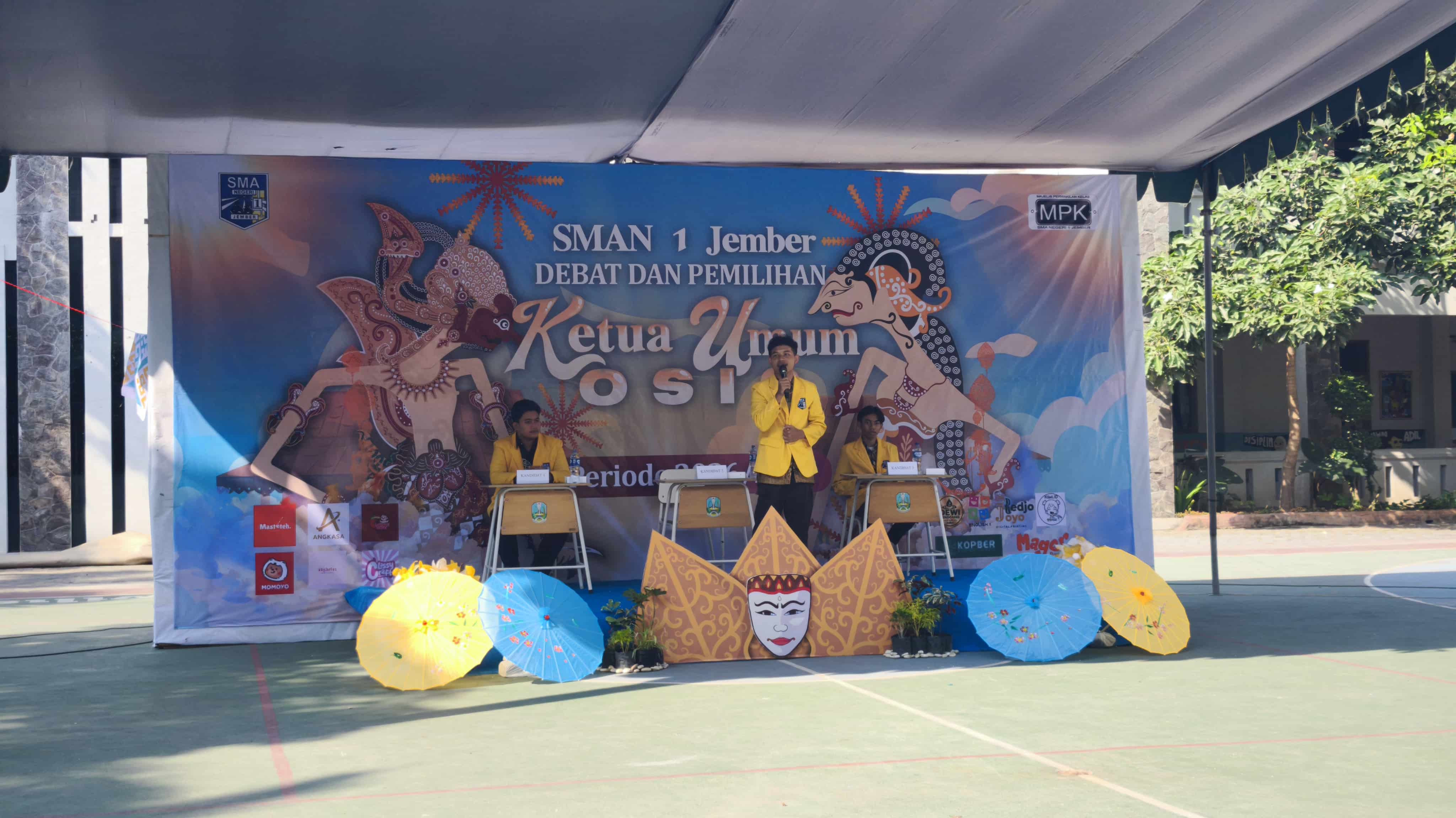 Pemilihan Ketua OSIS (PILKETOS) SMA Negeri 1 Jember 