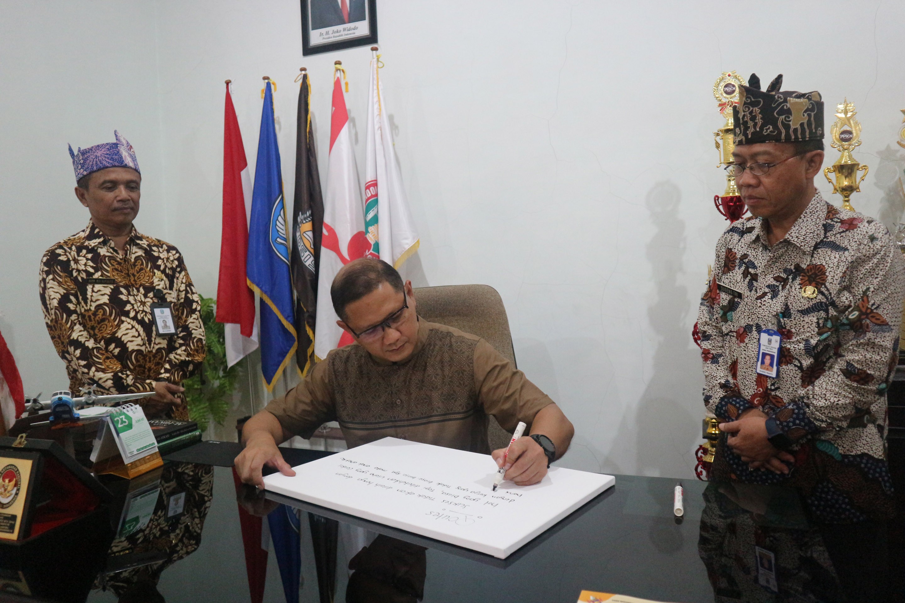 Kunjungan Kepala Dinas Pendidikan Provinsi Jawa Timur