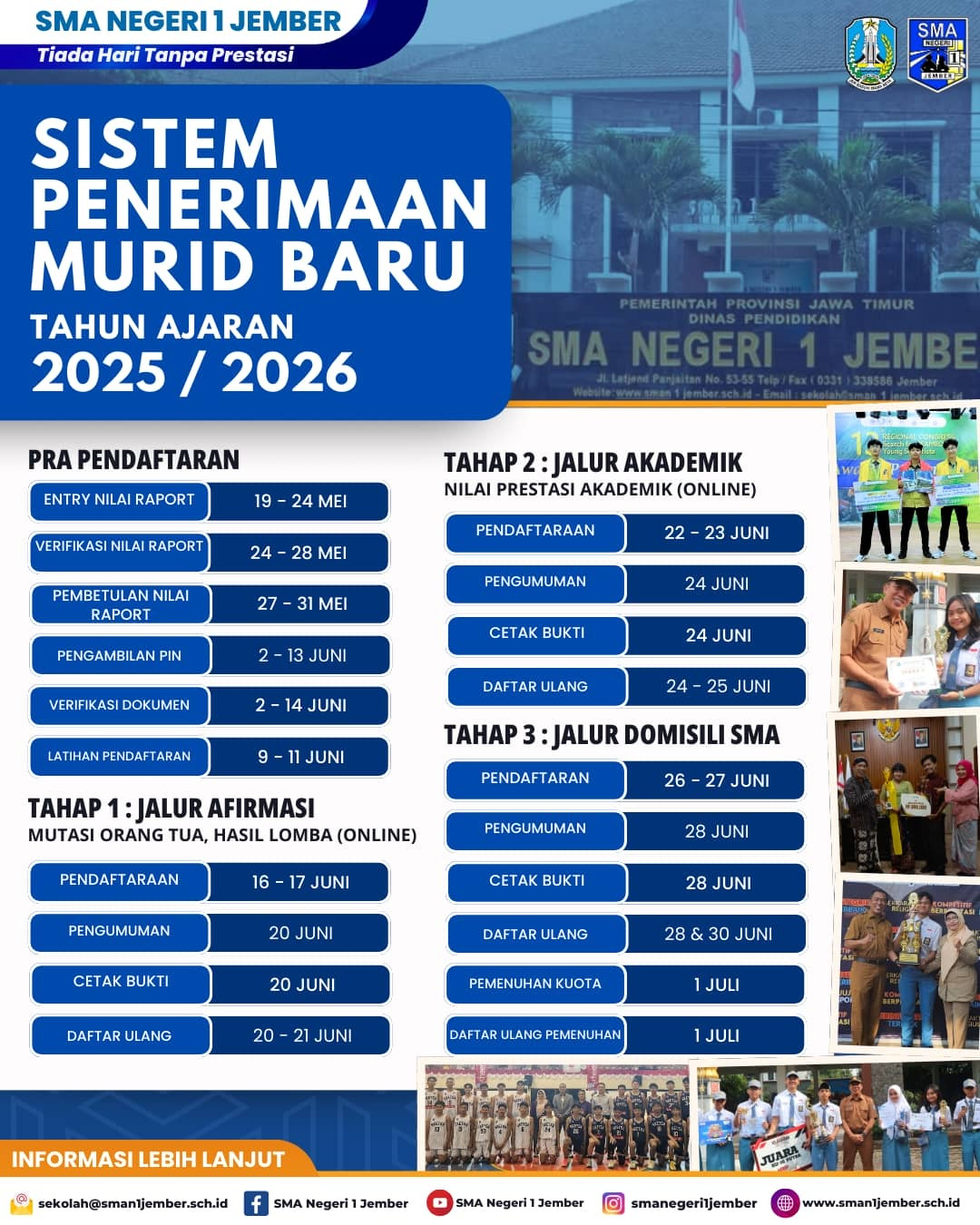  Sistem Penerimaan Murid Baru (SPMB) Tahun Ajaran 2025/2026. 