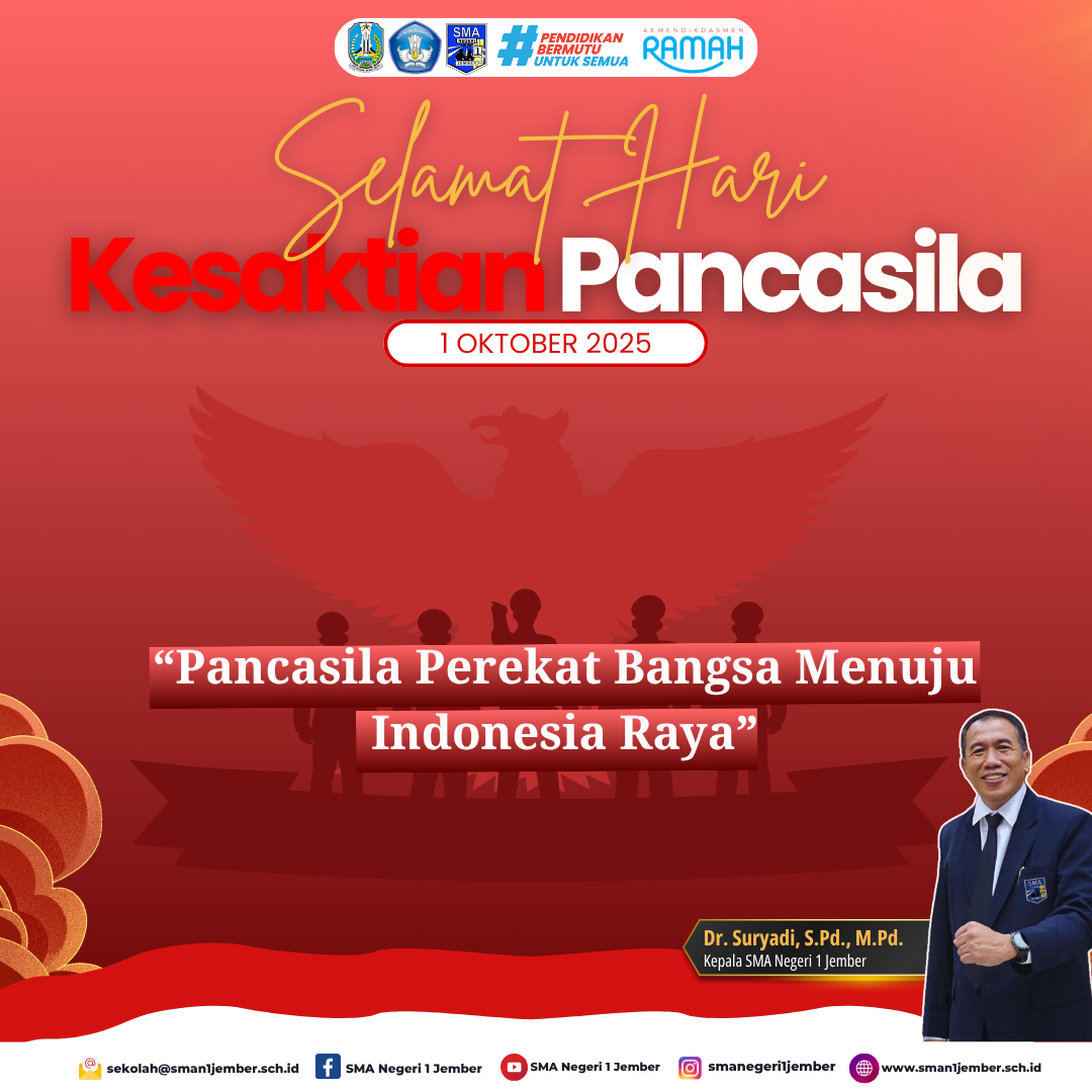 Selamat Hari Kesaktian Pancasila