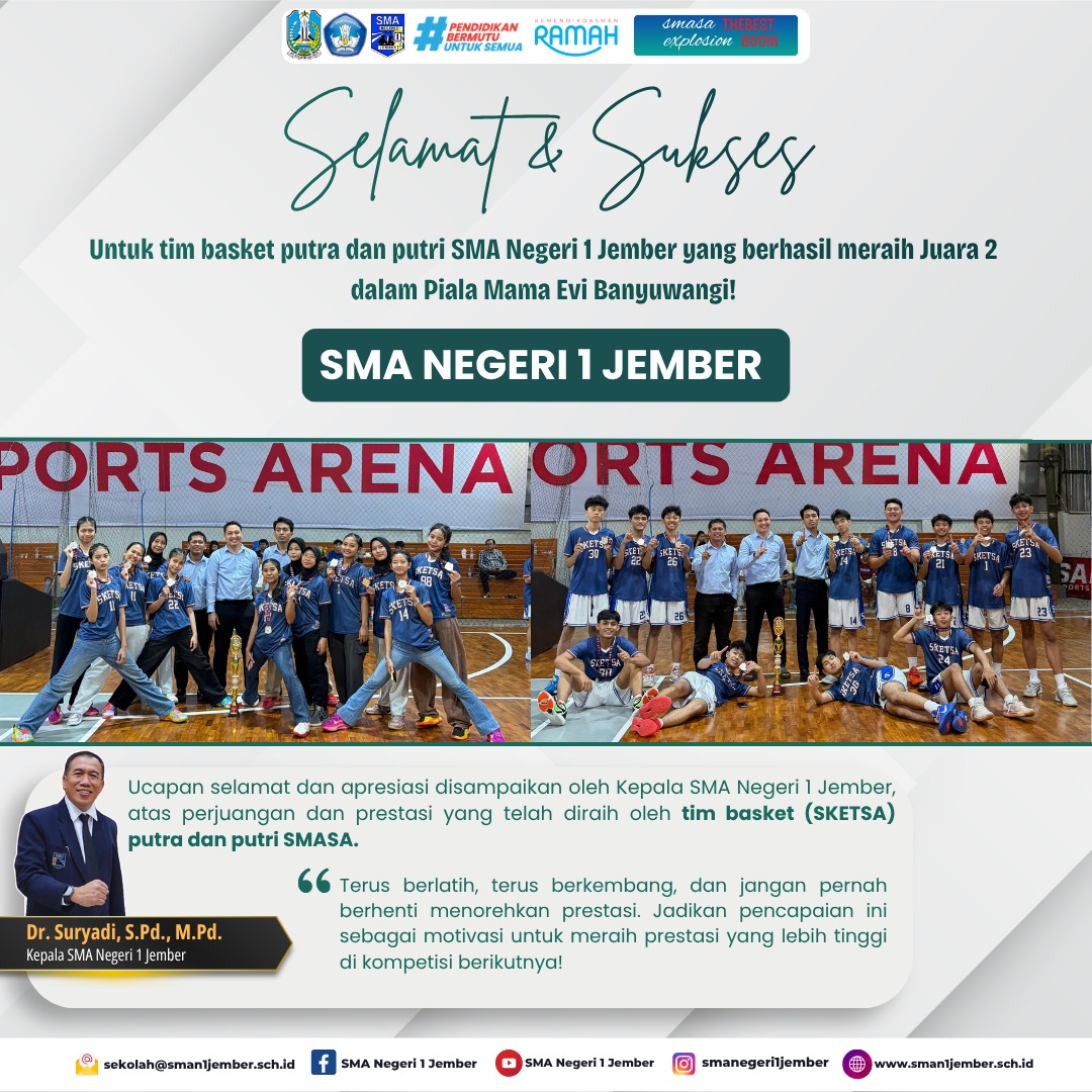 SKETSA juara 2 dalam Piala Mama Evi Banyuwangi